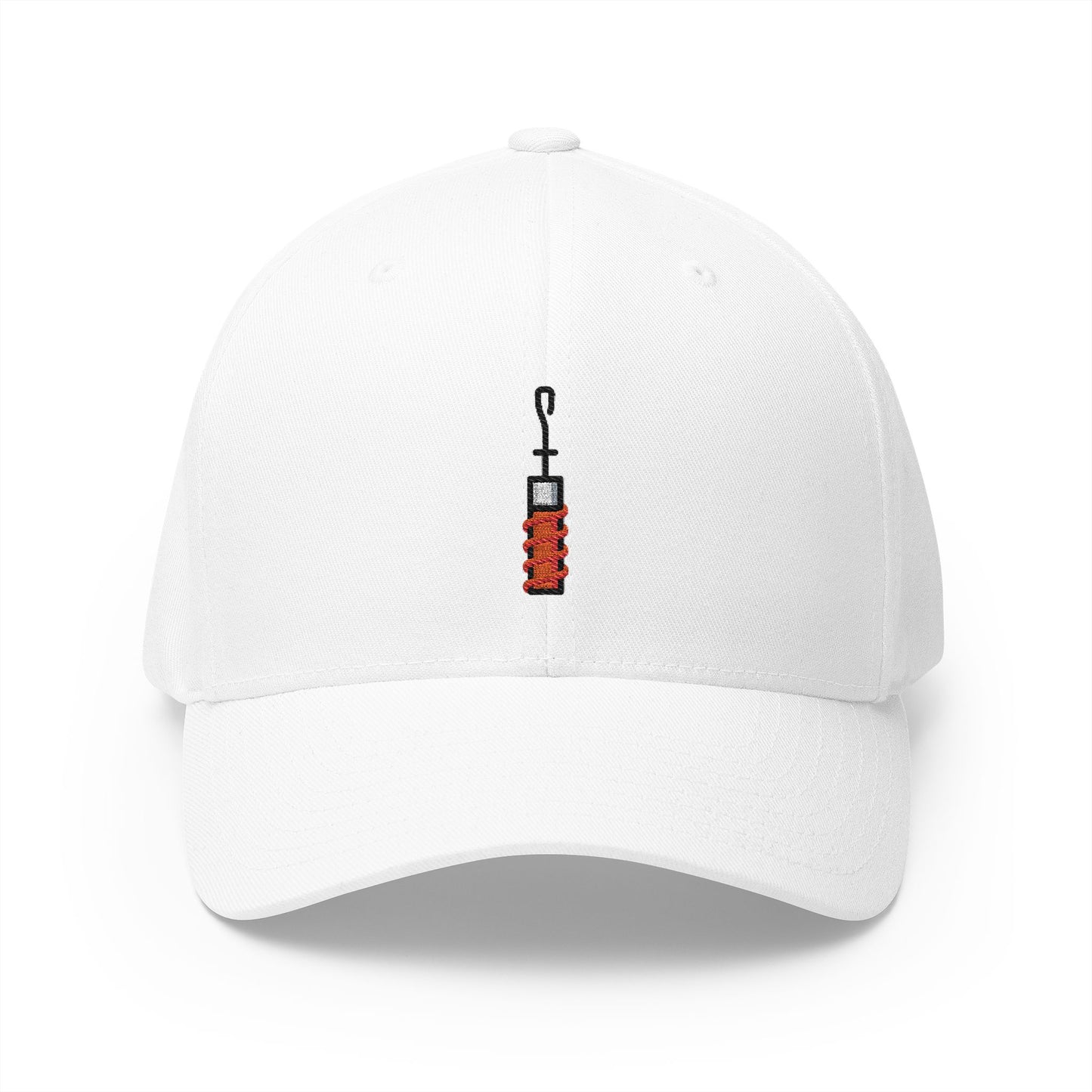 Ice Core Sample Emoji White Cap – Premium by Capmoji