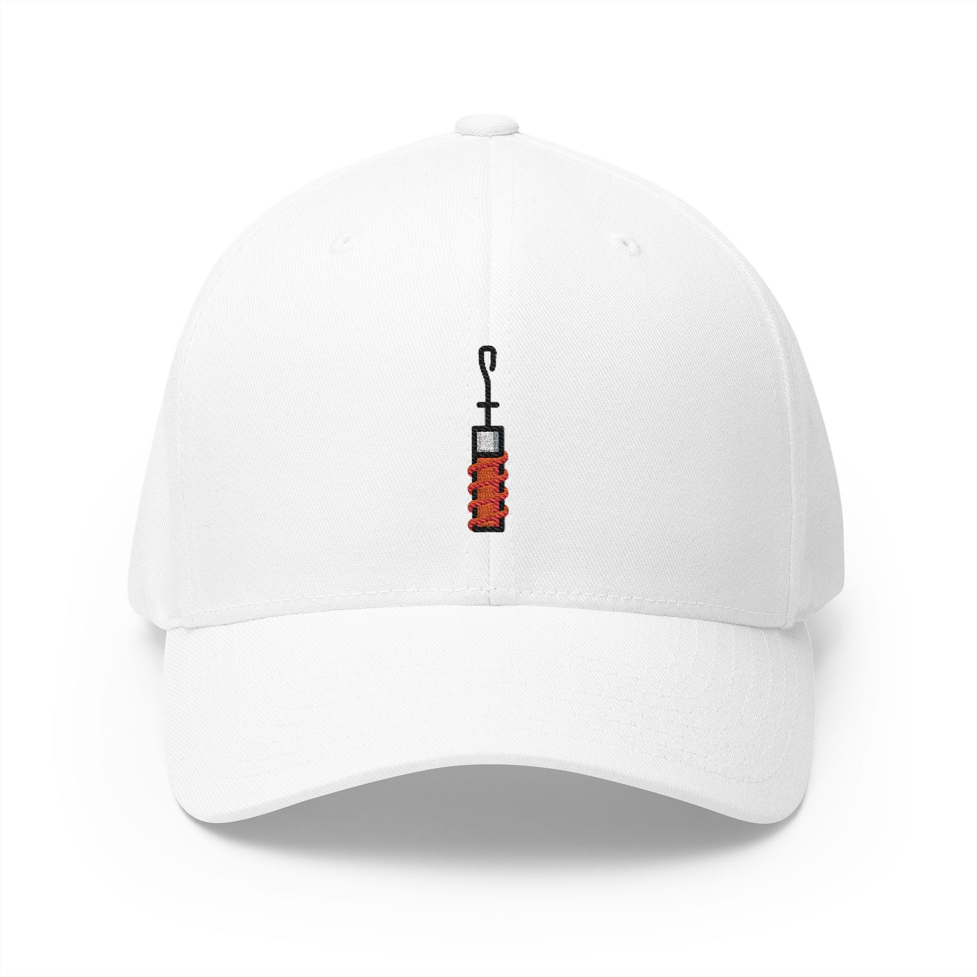 Ice Core Sample Emoji White Cap – Premium by Capmoji