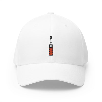 Ice Core Sample Emoji White Cap – Premium by Capmoji