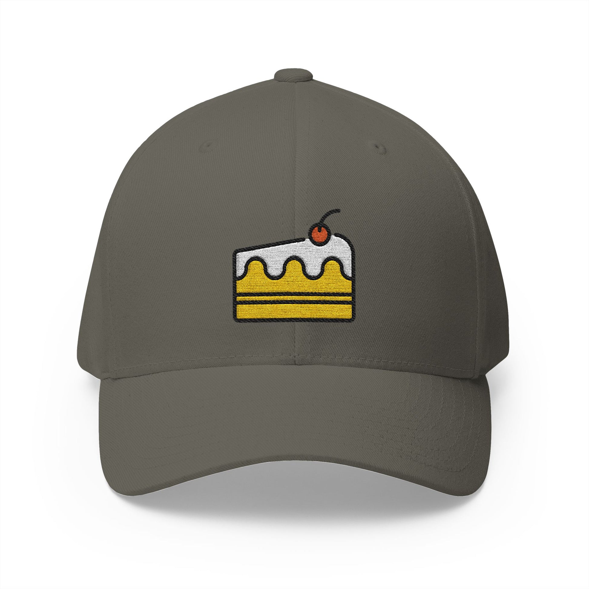 Shortcake Emoji Olive Cap – Premium by Capmoji