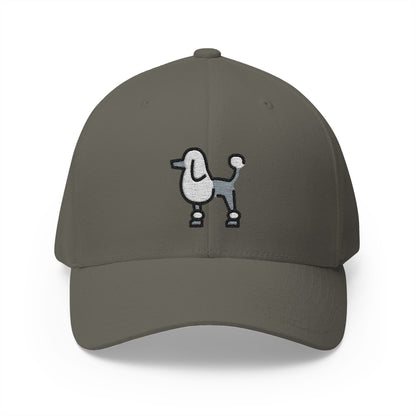 Poodle Emoji Olive Cap – Premium by Capmoji