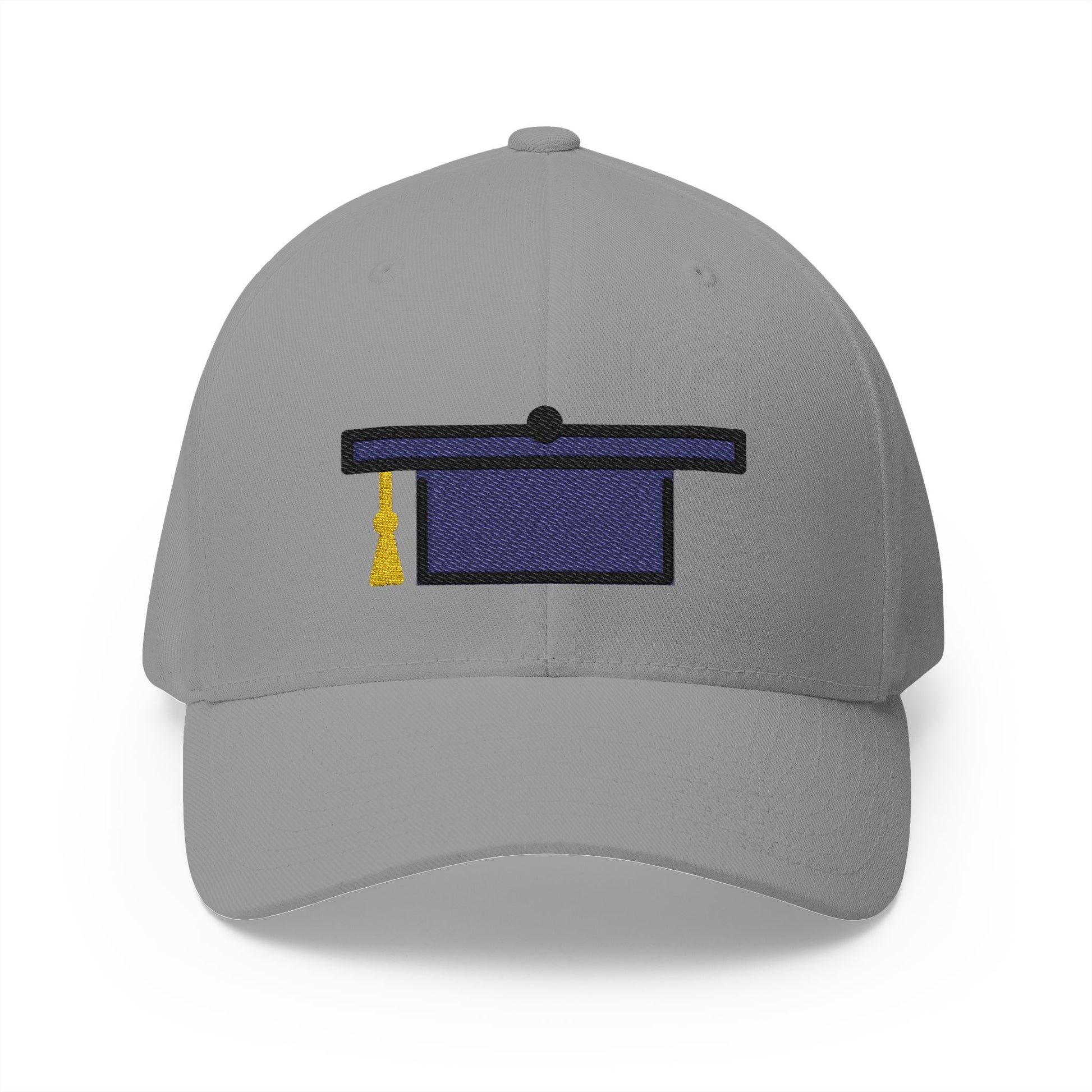 Graduation Cap Emoji Grey Cap – Premium by Capmoji