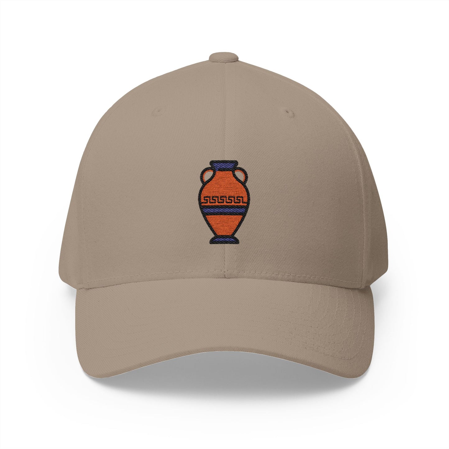 Amphora Emoji Khaki Cap – Premium by Capmoji