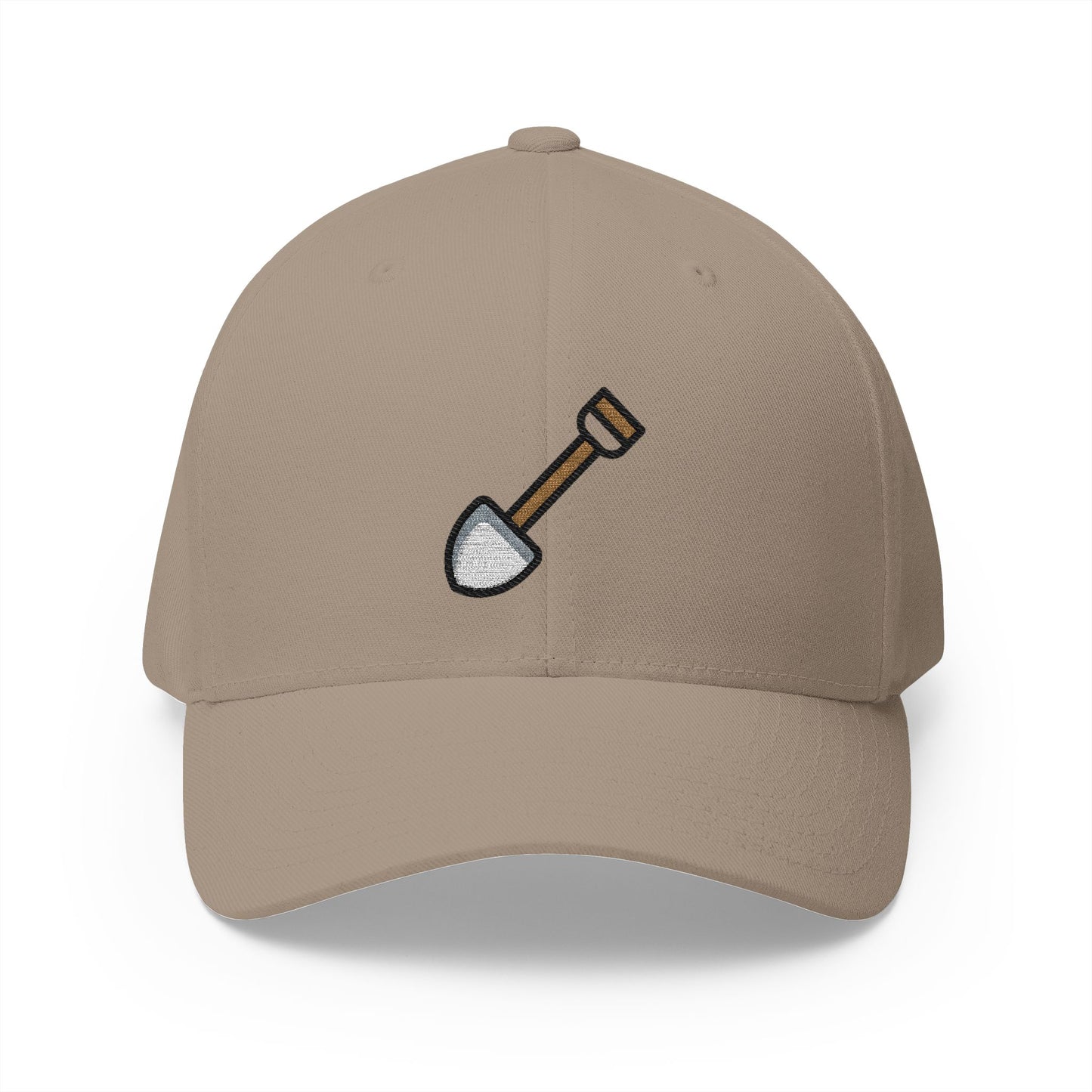 Shovel Emoji Khaki Cap – Premium by Capmoji