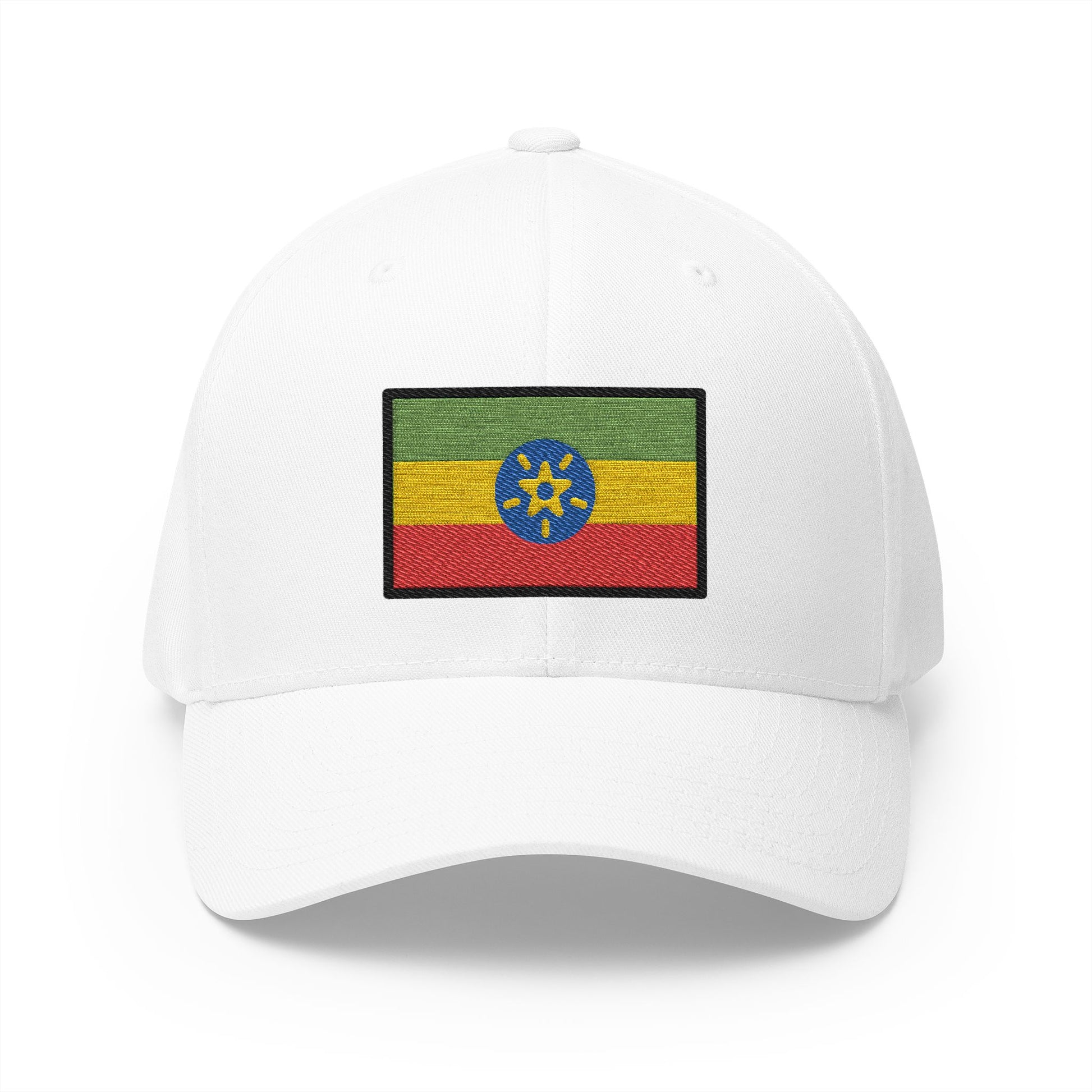 Flag: Ethiopia Emoji White Cap – Premium by Capmoji