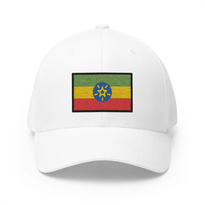 Flag: Ethiopia Emoji White Cap – Premium by Capmoji