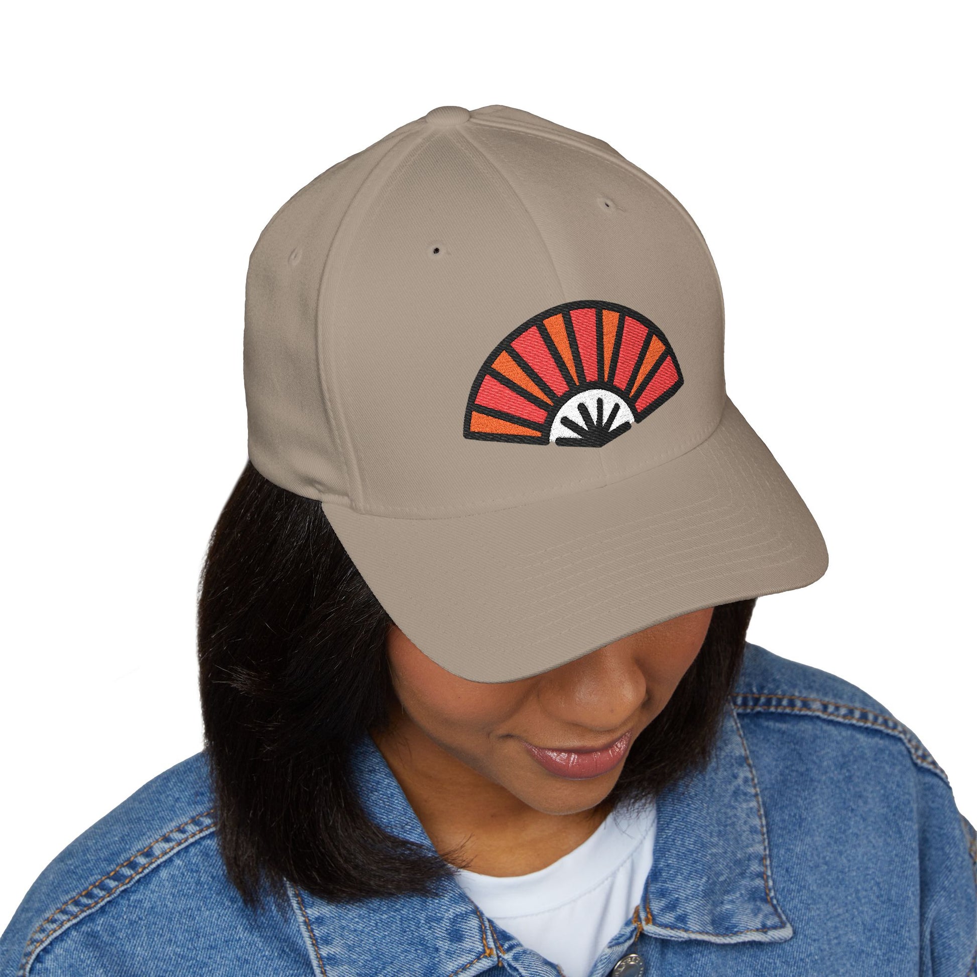 Folding Hand Fan Emoji Cap – Premium by Capmoji