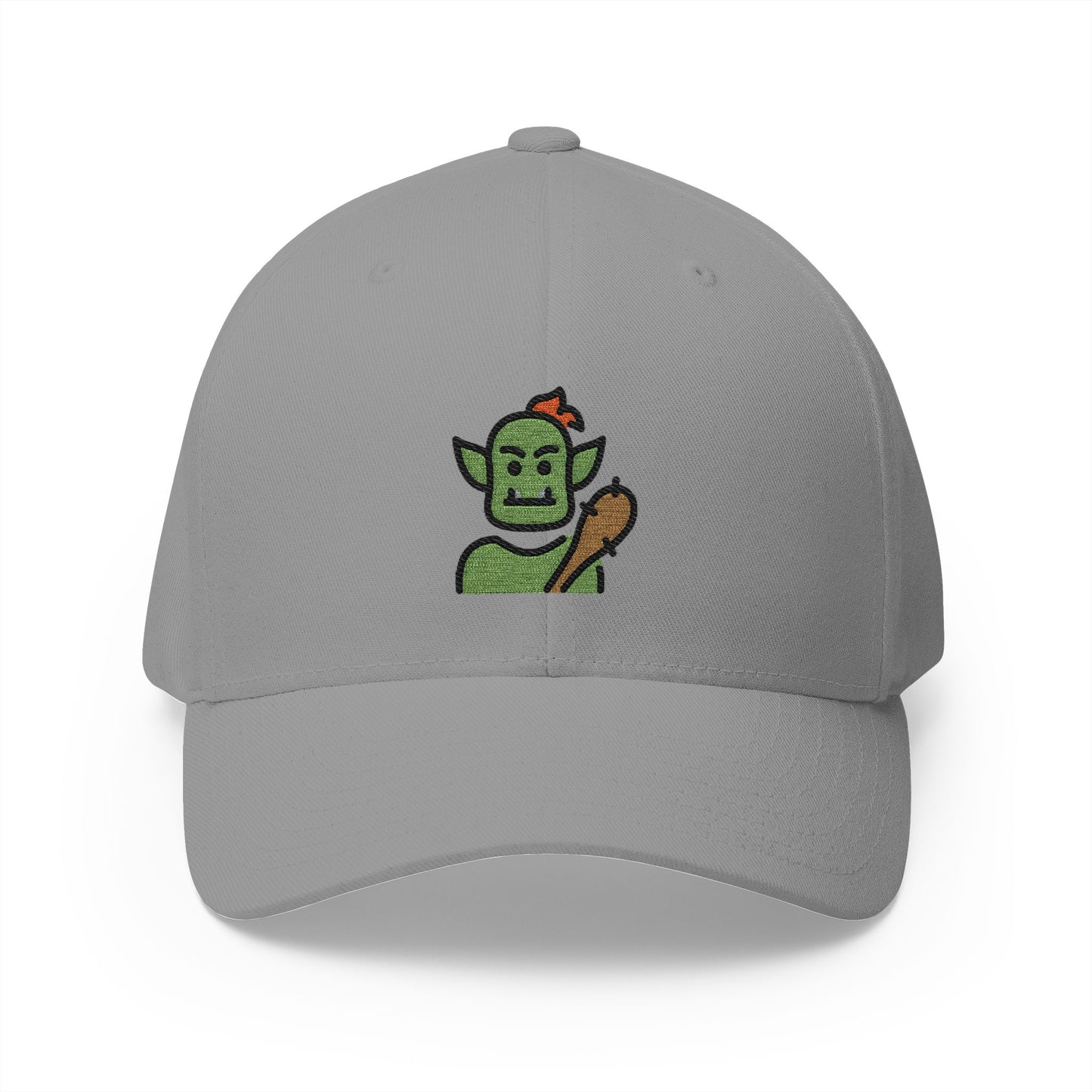 Troll Emoji Grey Cap – Premium by Capmoji
