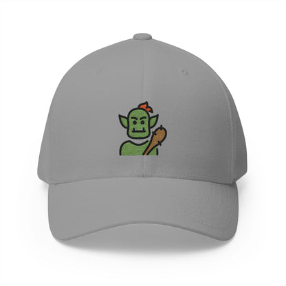 Troll Emoji Grey Cap – Premium by Capmoji
