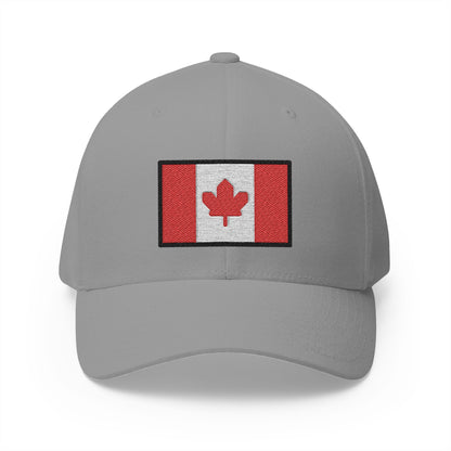 Flag: Canada Emoji Grey Cap – Premium by Capmoji