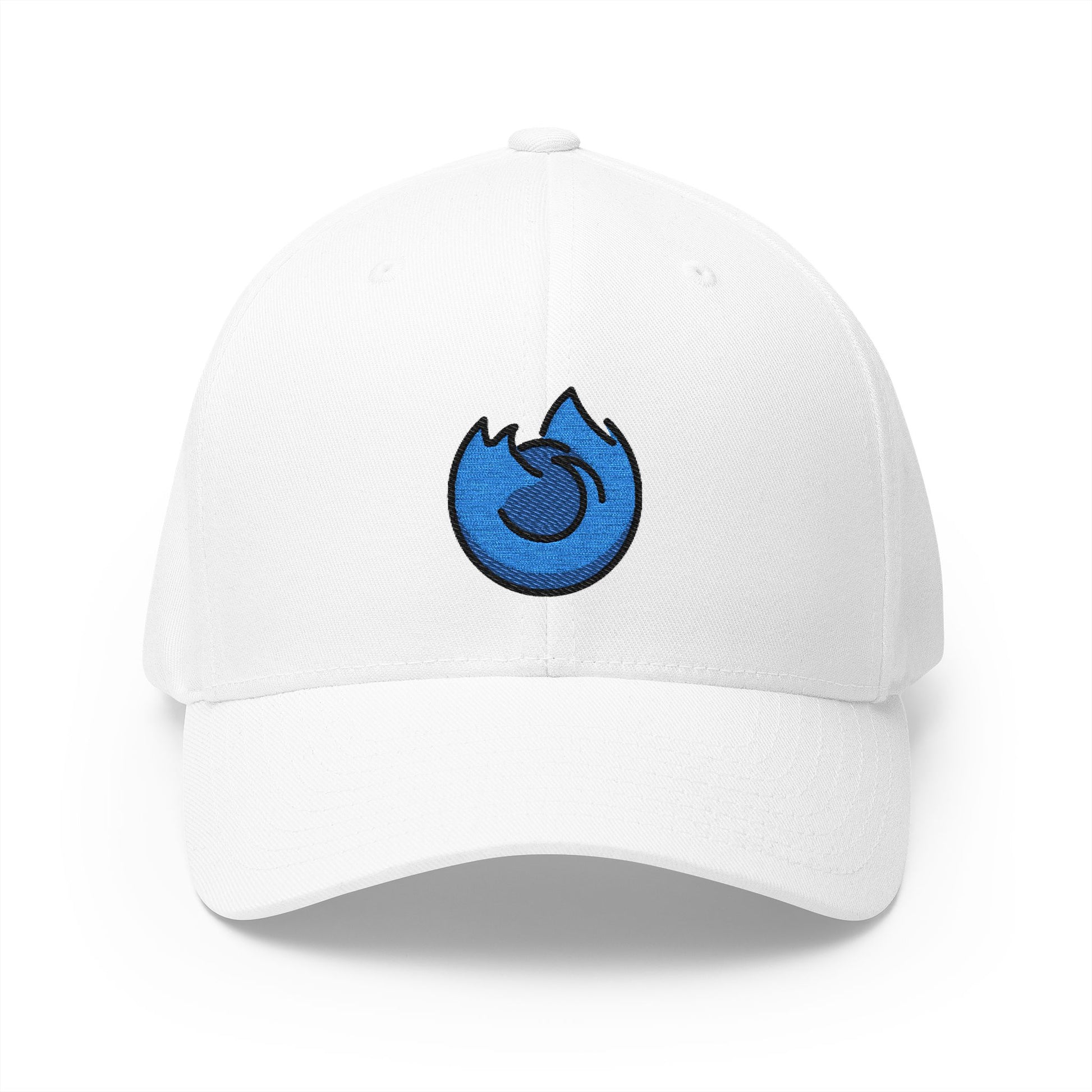 Firefox Developer Emoji White Cap – Premium by Capmoji