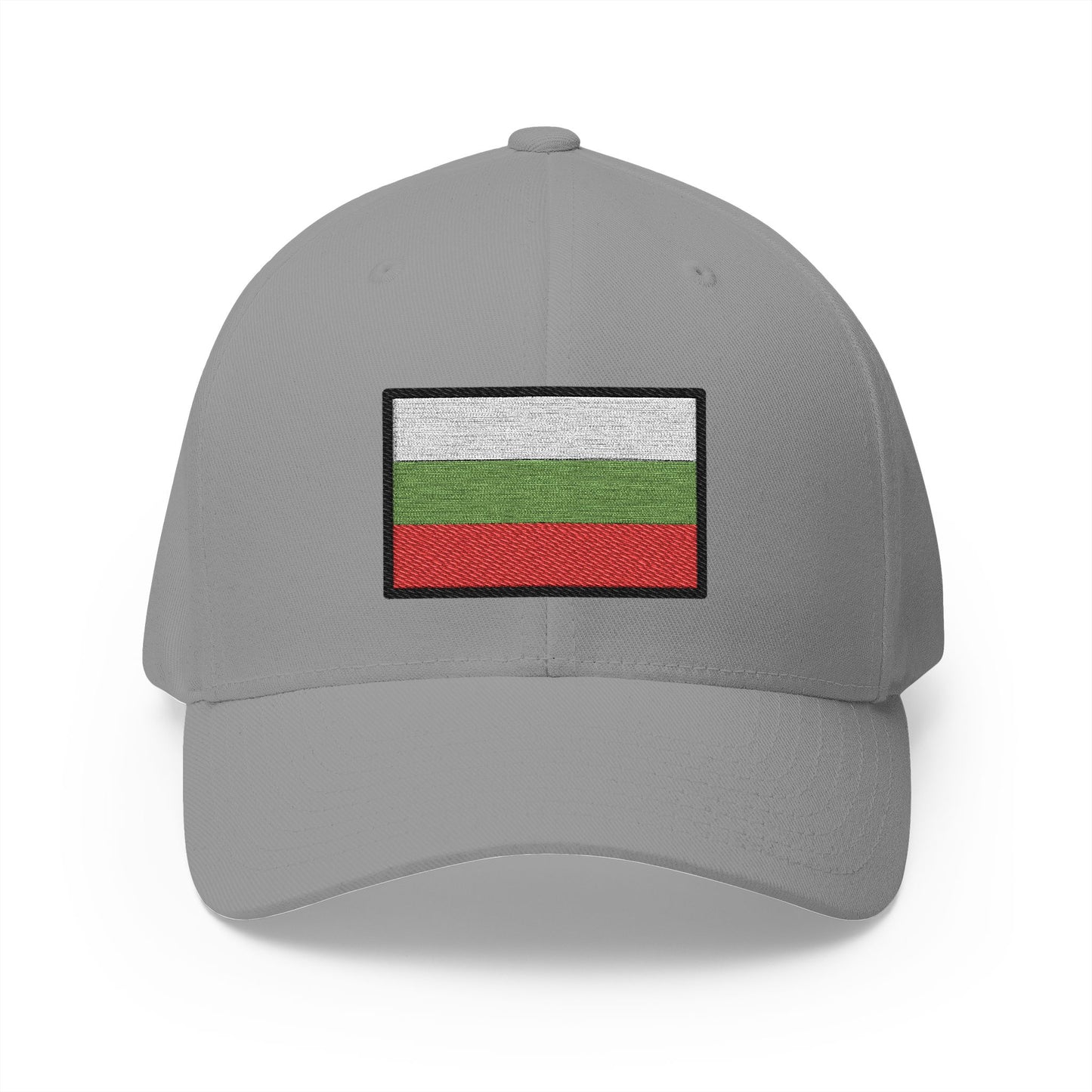 Flag: Bulgaria Emoji Grey Cap – Premium by Capmoji
