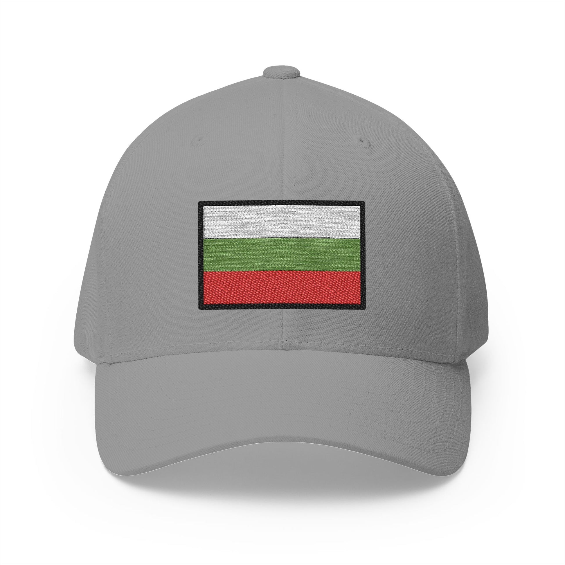 Flag: Bulgaria Emoji Grey Cap – Premium by Capmoji