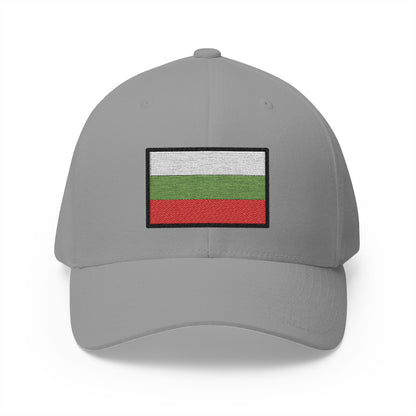 Flag: Bulgaria Emoji Grey Cap – Premium by Capmoji