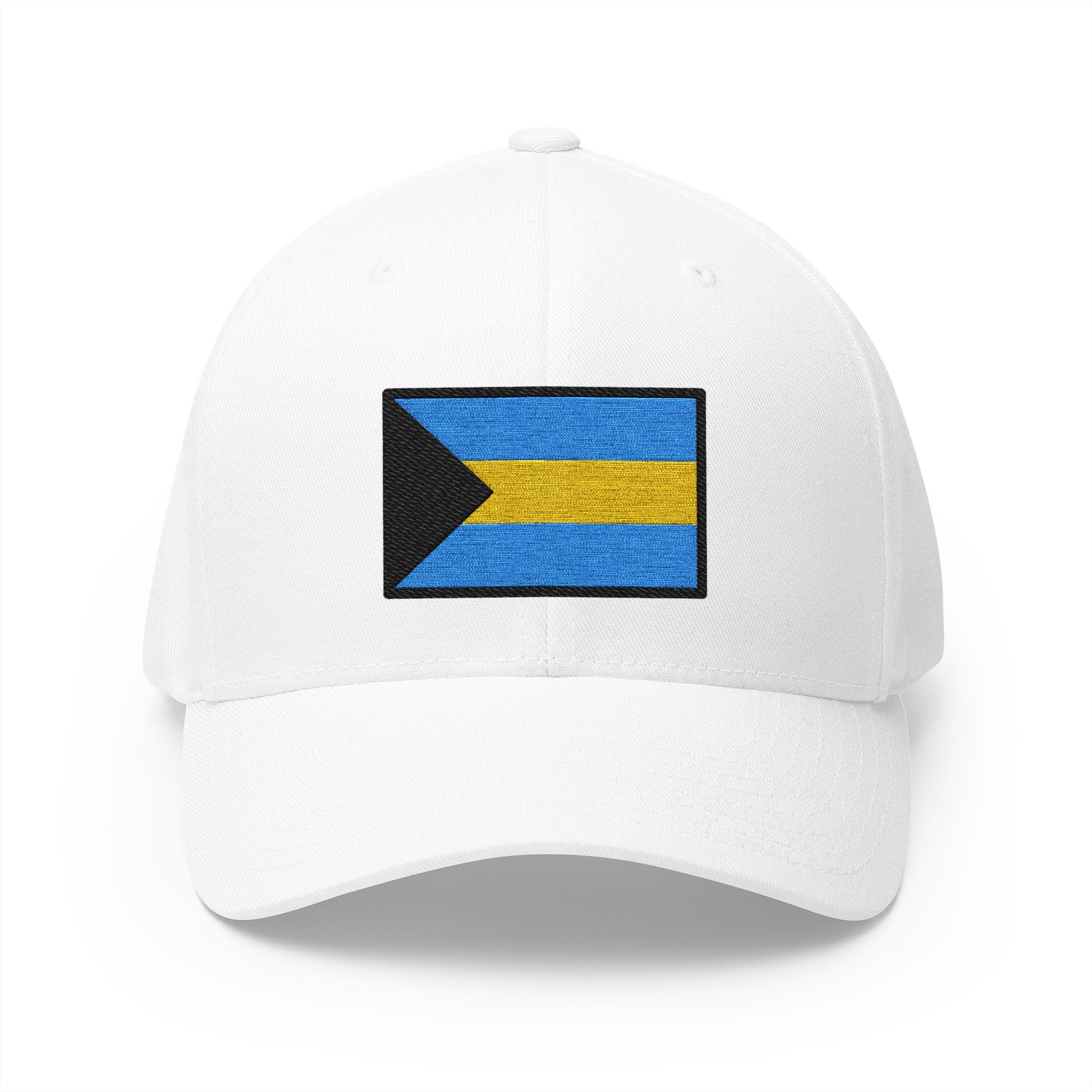 Flag: Bahamas Emoji White Cap – Premium by Capmoji