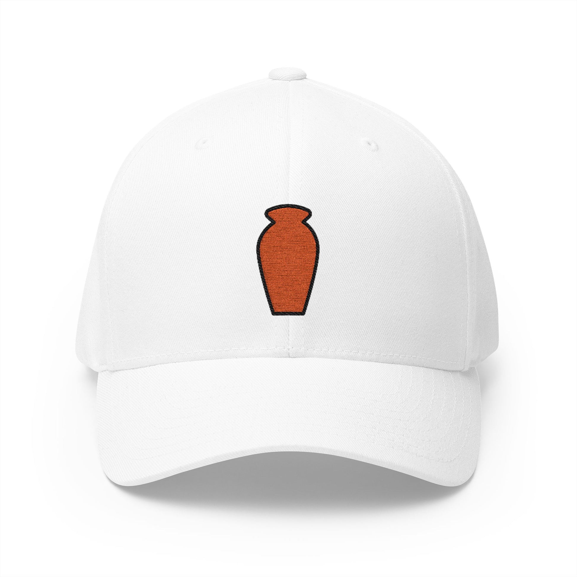 Funeral Urn Emoji White Cap – Premium by Capmoji