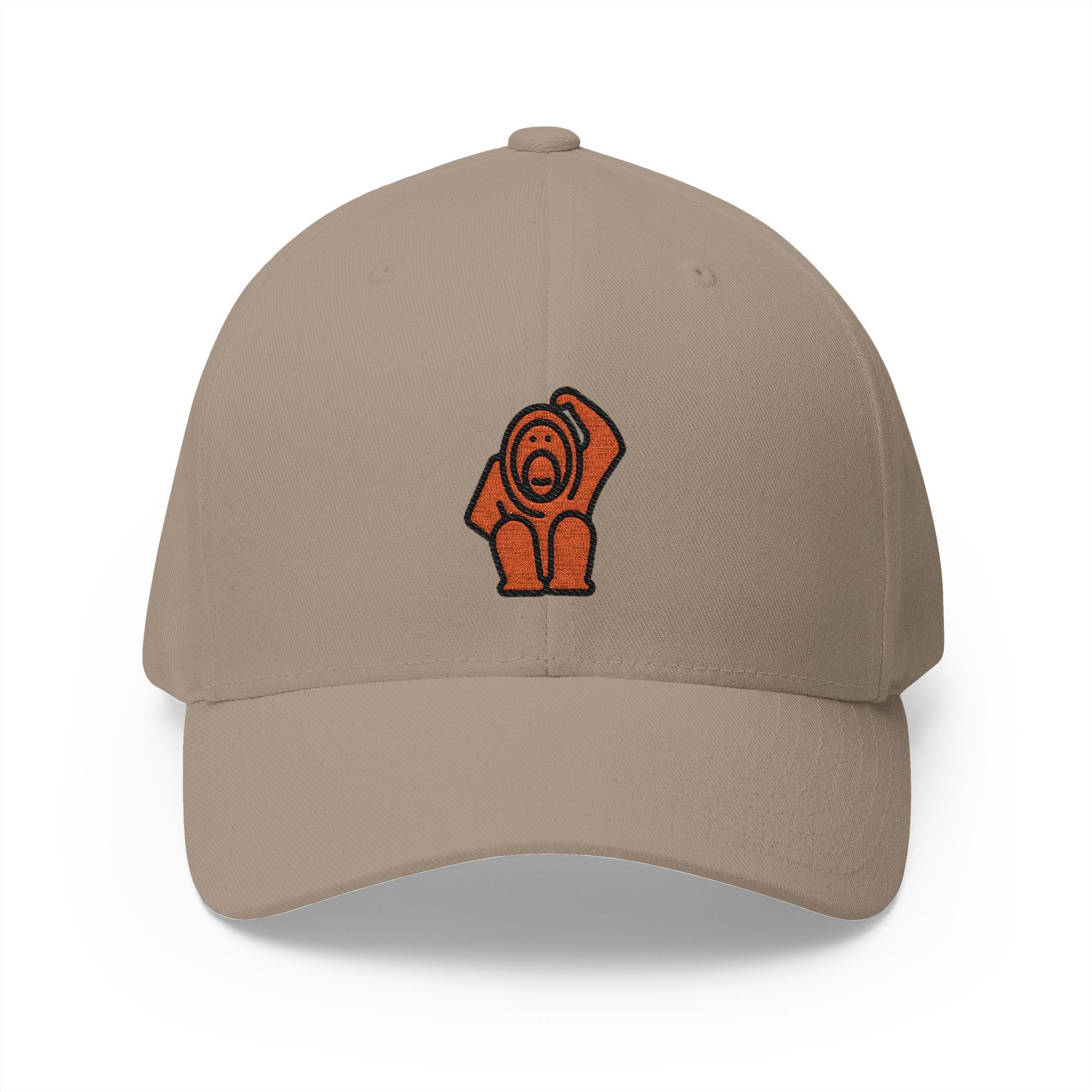Orangutan Emoji Khaki Cap – Premium by Capmoji