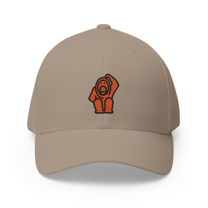 Orangutan Emoji Khaki Cap – Premium by Capmoji
