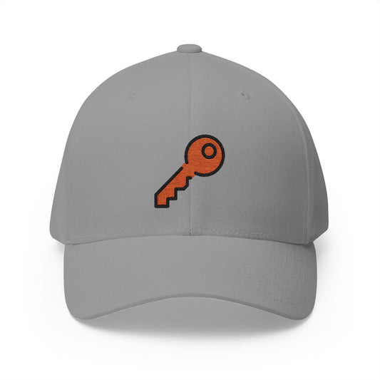 Key Emoji Grey Cap – Premium by Capmoji