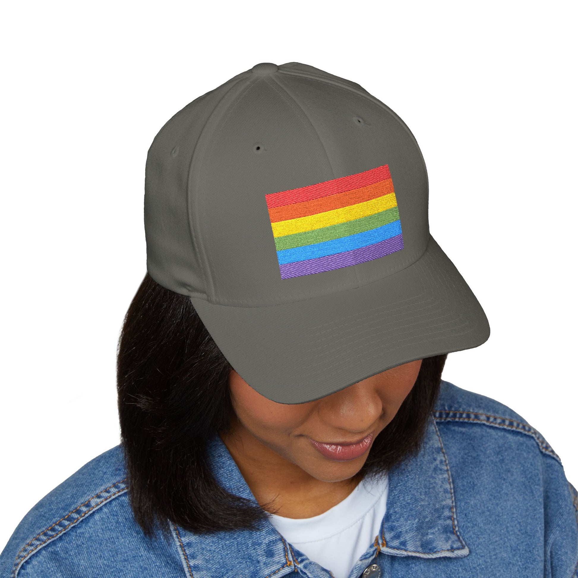 Rainbow Flag Emoji Cap – Premium by Capmoji