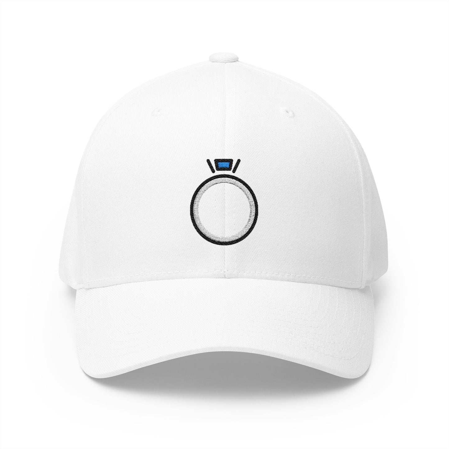 Ring Emoji White Cap – Premium by Capmoji