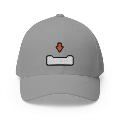 Inbox Tray Emoji Grey Cap – Premium by Capmoji