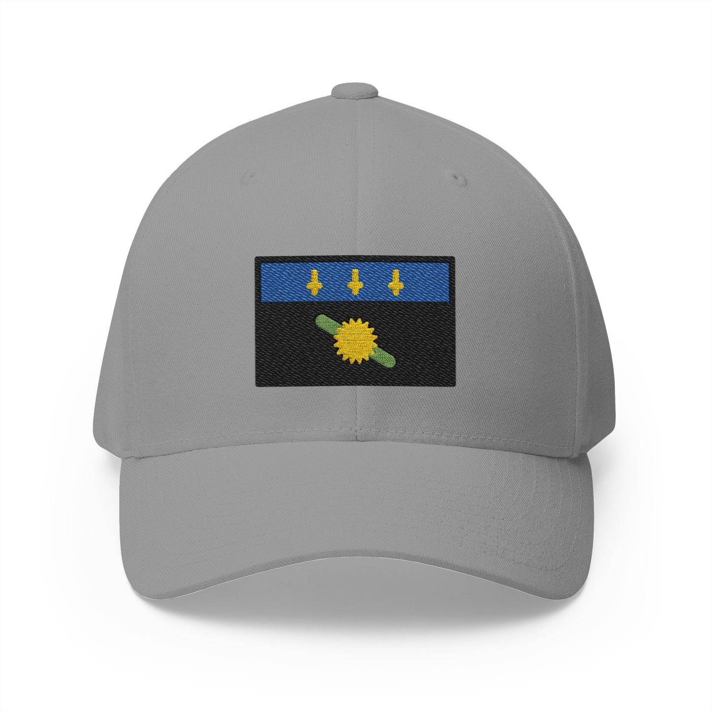 Flag: Guadeloupe Emoji Grey Cap – Premium by Capmoji
