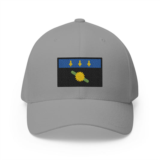 Flag: Guadeloupe Emoji Grey Cap – Premium by Capmoji