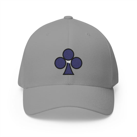 Club Suit Emoji Grey Cap – Premium by Capmoji