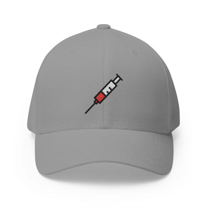 Syringe Emoji Grey Cap – Premium by Capmoji