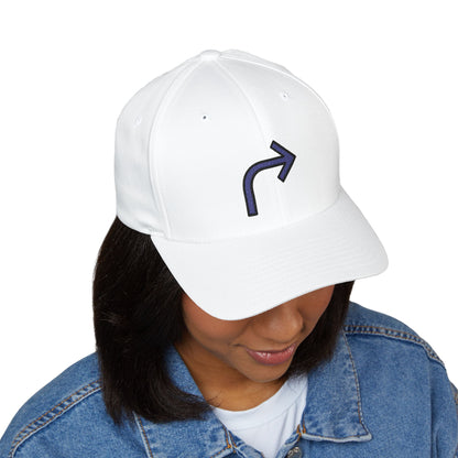 Arrow Turn Right Emoji Cap – Premium by Capmoji