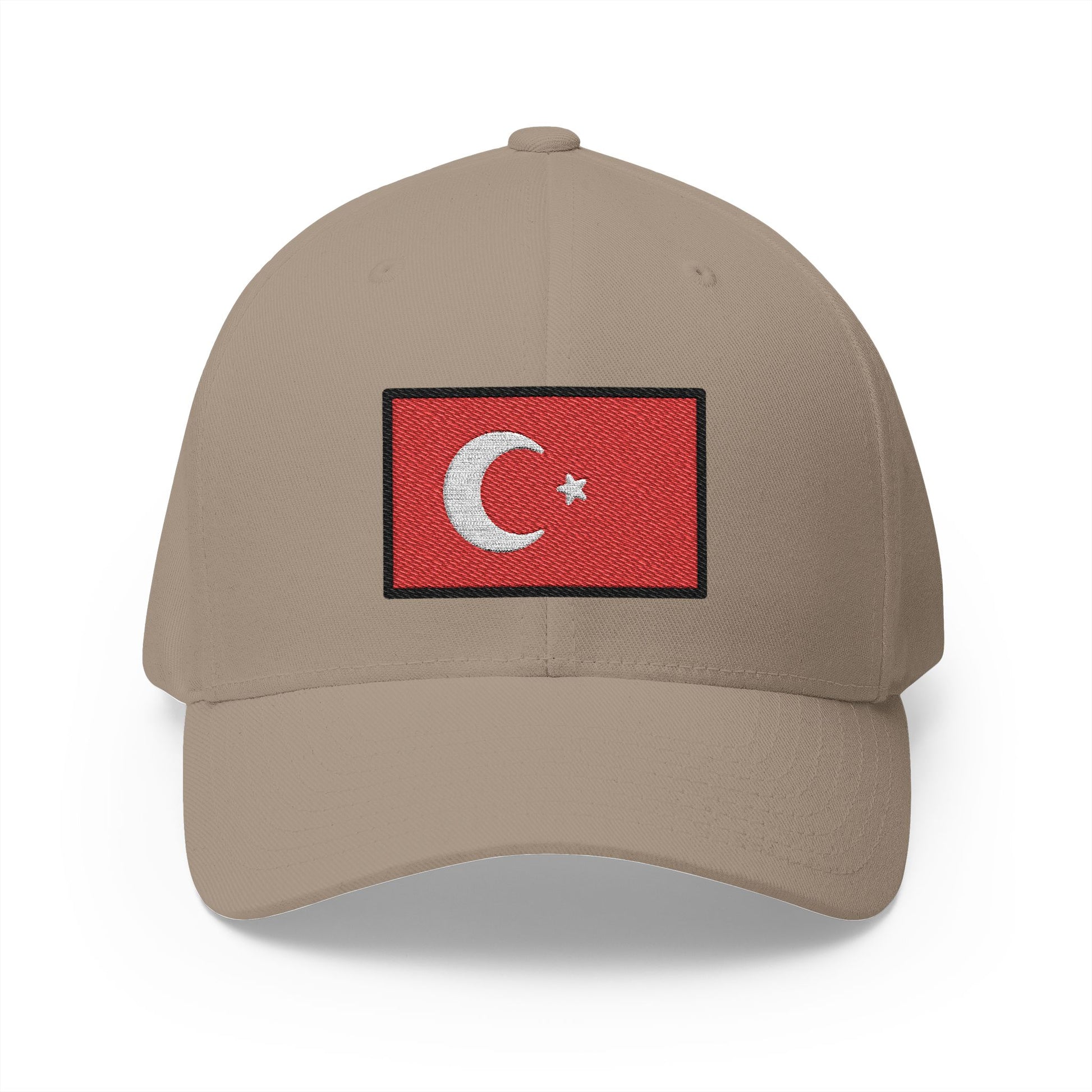 Flag: Türkiye Emoji Khaki Cap – Premium by Capmoji
