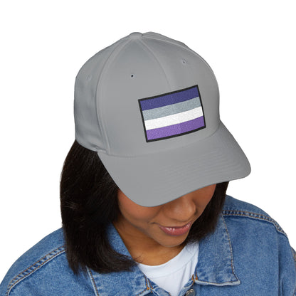Asexual Emoji Cap – Premium by Capmoji