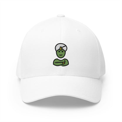 Genie Emoji White Cap – Premium by Capmoji