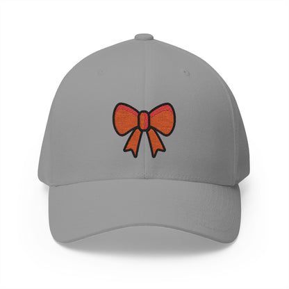 Ribbon Emoji Grey Cap – Premium by Capmoji