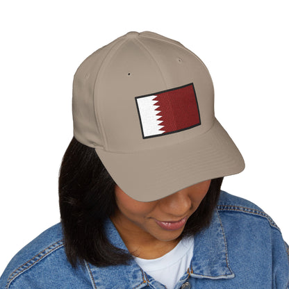 Flag: Qatar Emoji Cap – Premium by Capmoji