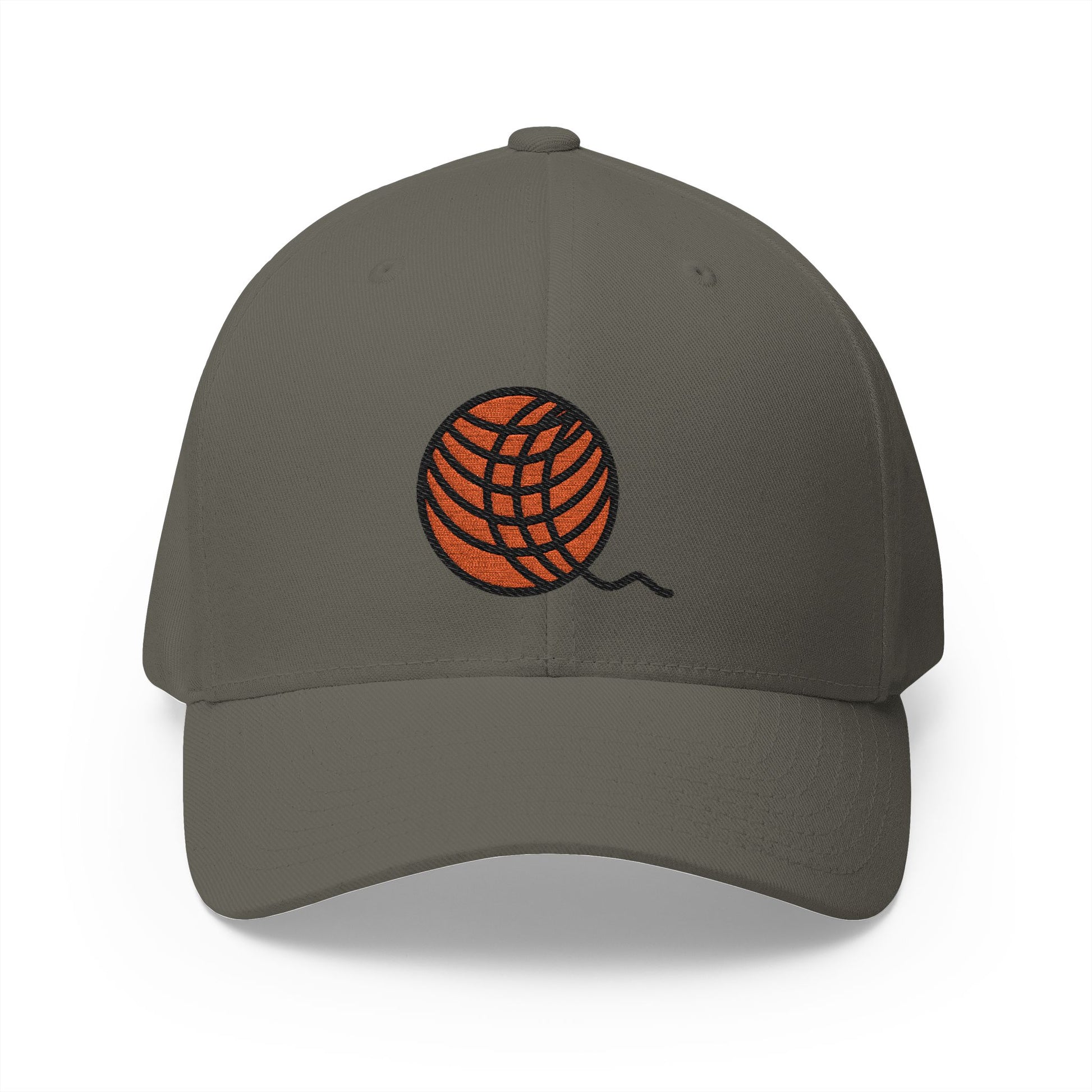 Yarn Emoji Olive Cap – Premium by Capmoji