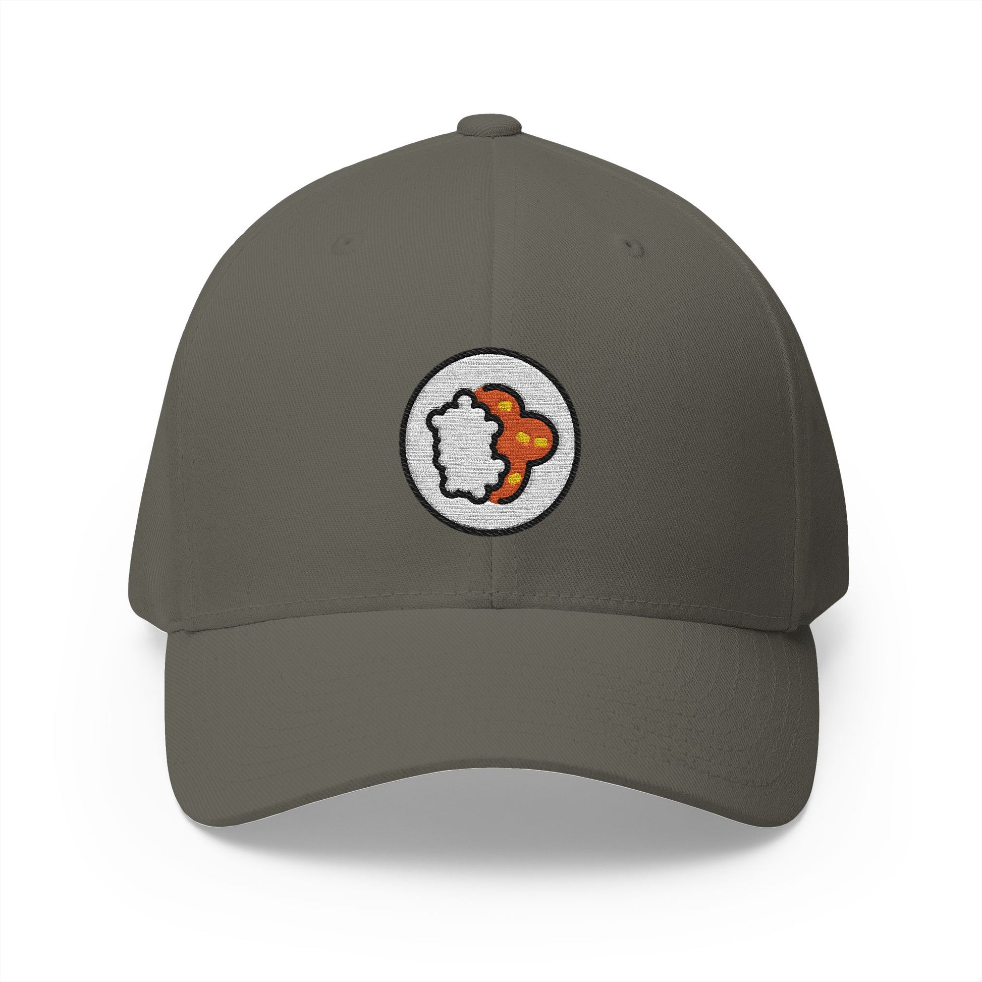 Curry Rice Emoji Olive Cap – Premium by Capmoji