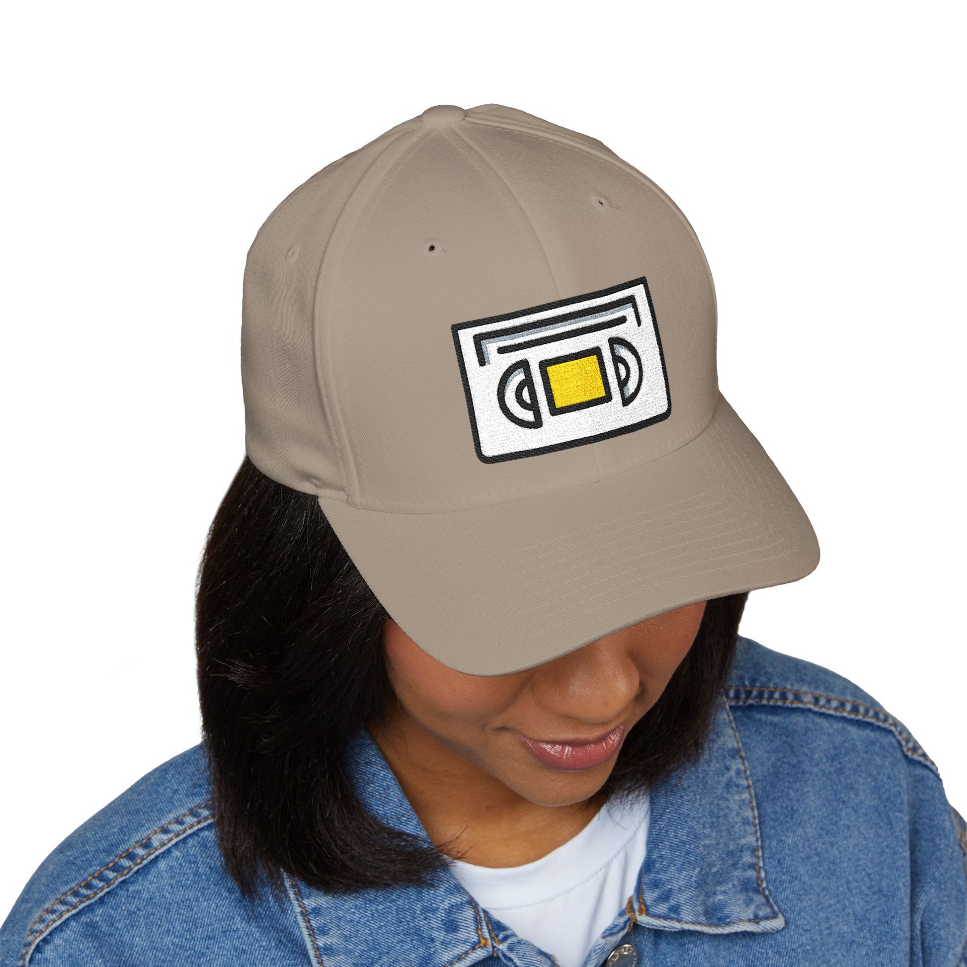 Videocassette Emoji Cap – Premium by Capmoji