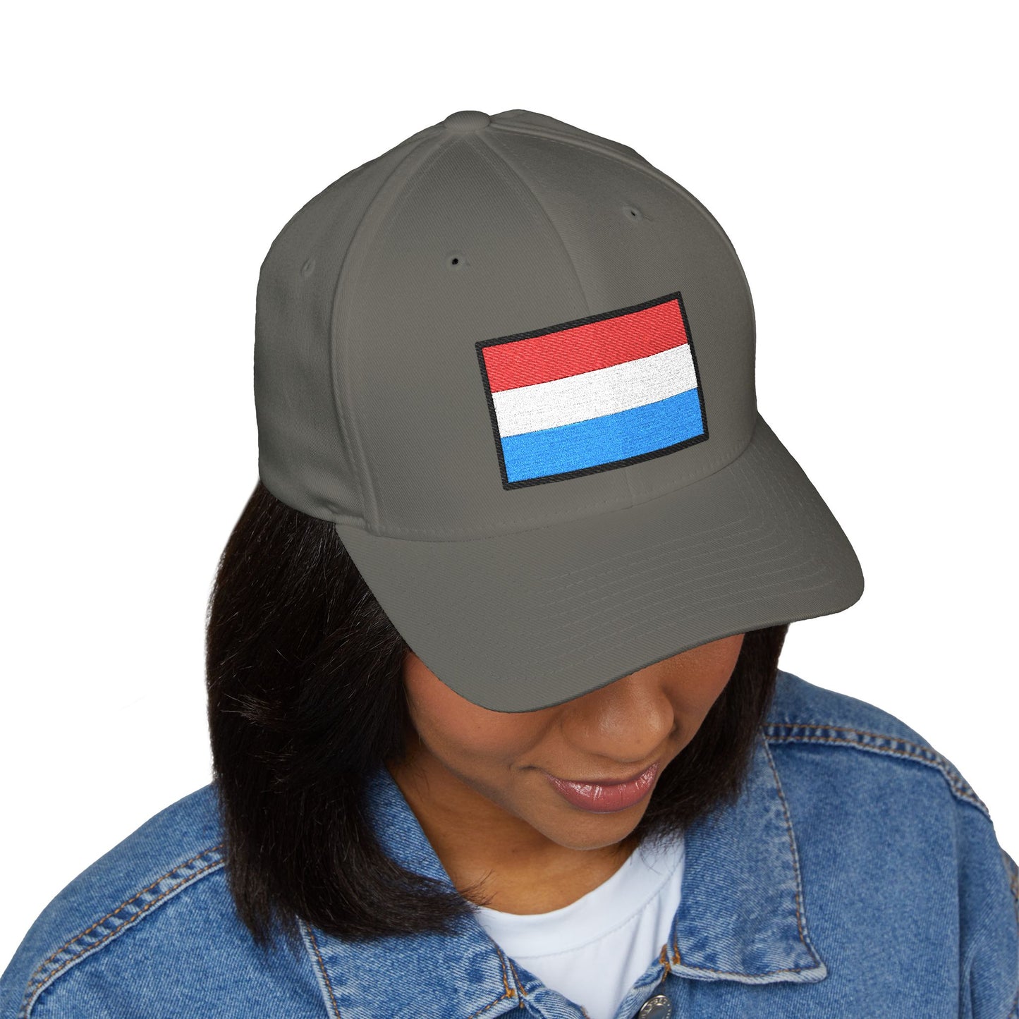 Flag: Luxembourg Emoji Cap – Premium by Capmoji