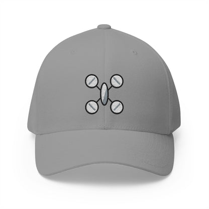 Drone Emoji Grey Cap – Premium by Capmoji