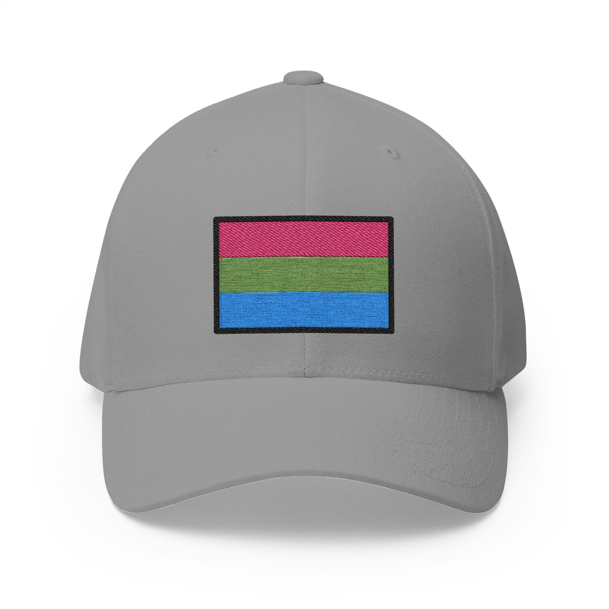 Polysexual Emoji Grey Cap – Premium by Capmoji