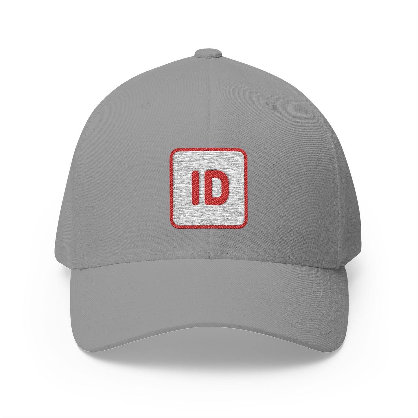Id Button Emoji Grey Cap – Premium by Capmoji