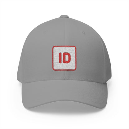 Id Button Emoji Grey Cap – Premium by Capmoji