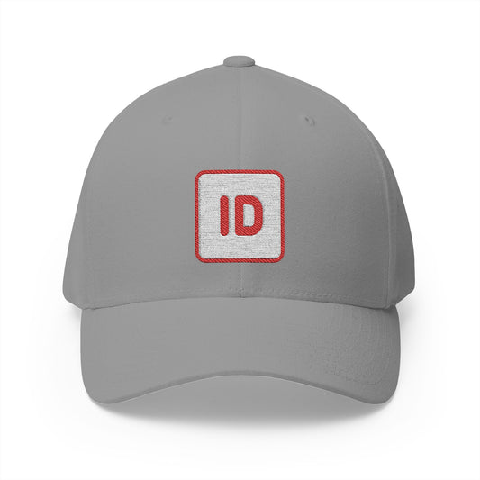 Id Button Emoji Grey Cap – Premium by Capmoji