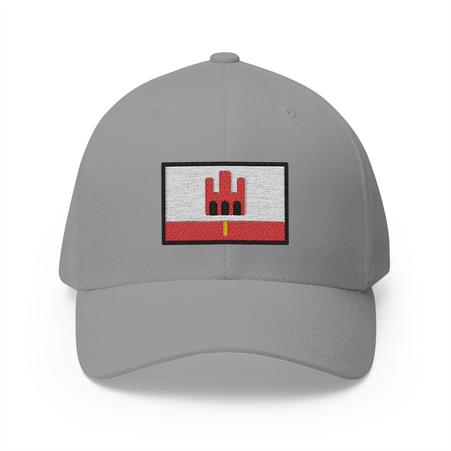 Flag: Gibraltar Emoji Grey Cap – Premium by Capmoji