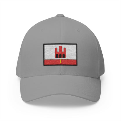 Flag: Gibraltar Emoji Grey Cap – Premium by Capmoji