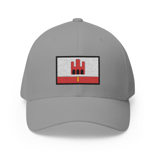 Flag: Gibraltar Emoji Grey Cap – Premium by Capmoji