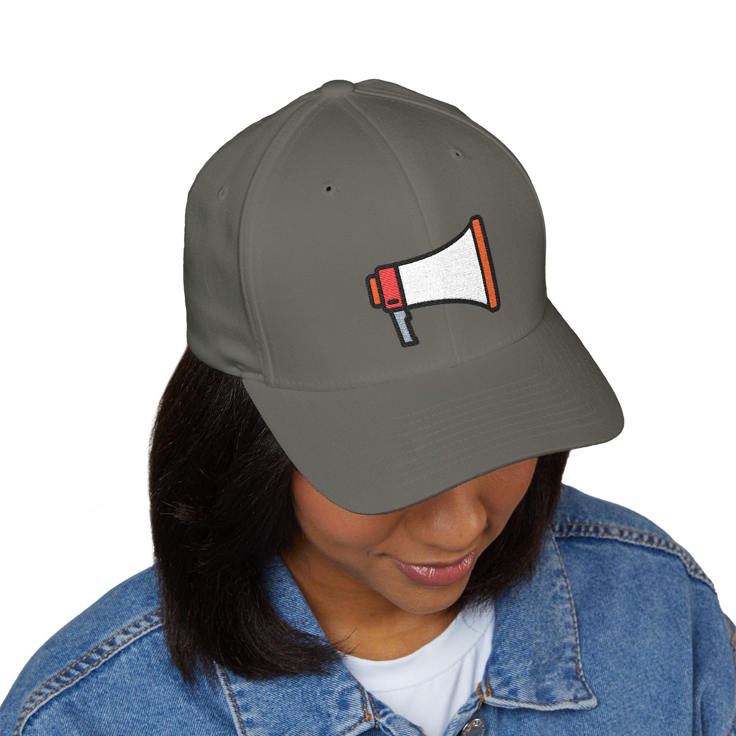 Megaphone Emoji Cap – Premium by Capmoji