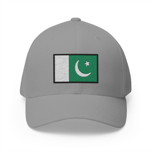 Flag: Pakistan Emoji Grey Cap – Premium by Capmoji
